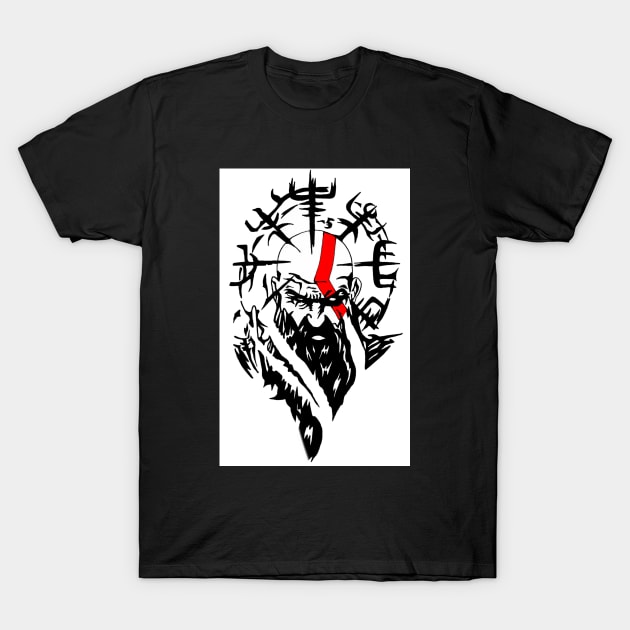 Kratos T-Shirt by CathyGraphics